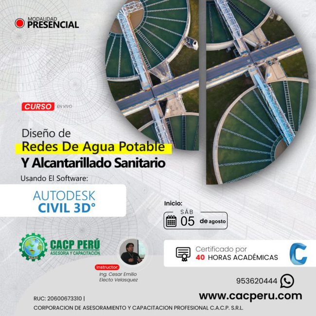 Diseño De Redes De Agua Potable Y Alcantarillado Sanitario Usando Software Autodesk Civil 3D 2023 - 1