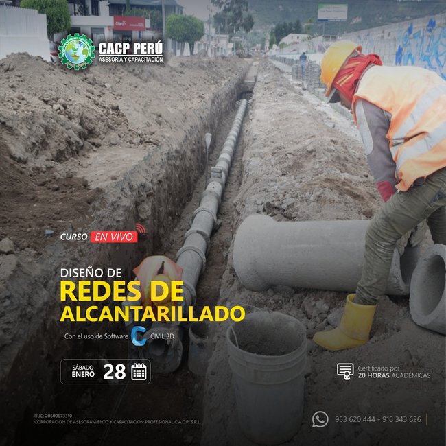 Diseño De Redes De Alcantarillado. 2023 - 1