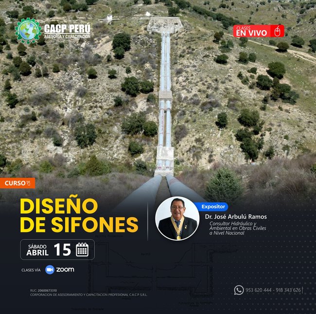 Diseño De Sifones. 2023 - 1