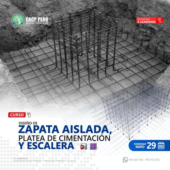 Diseño De Zapata Aislada, Platea De Cimentación Y Escalera. 2022 - E-Learning