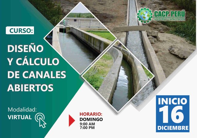 Diseño Y Cálculo De Canales Abiertos 2018 - 2