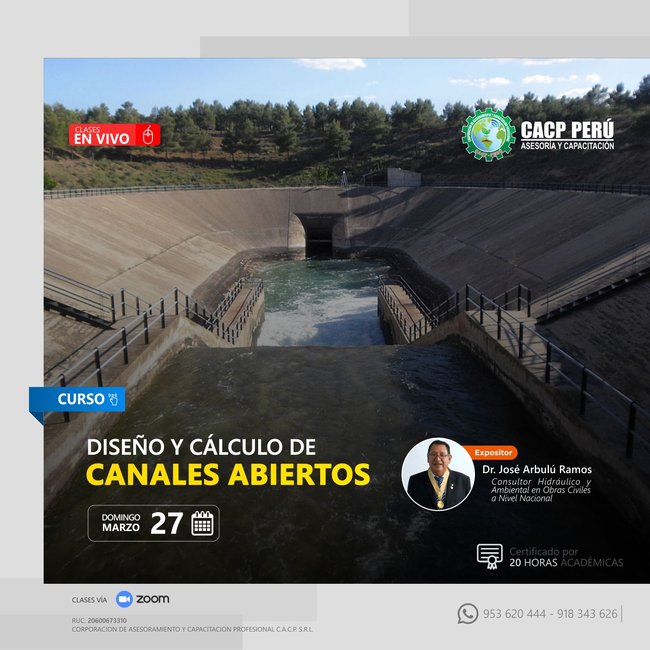Diseño Y Cálculo De Canales Abiertos. 2022 - 1