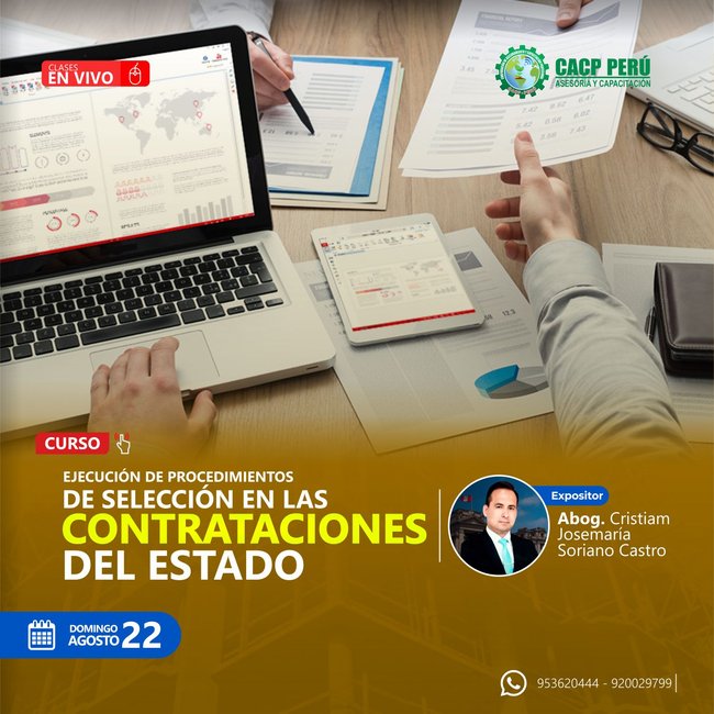 Ejecución De Procedimientos De Selección En Las Contrataciones Del Estado. 2021 - 1