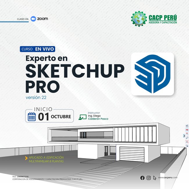 Experto En Sketchup Pro. 2022 - 2
