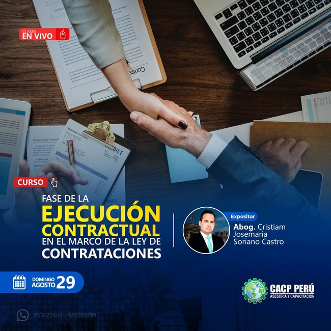Fase De La Ejecución Contractual En El Marco De La Ley De Contrataciones. 2021 - 1