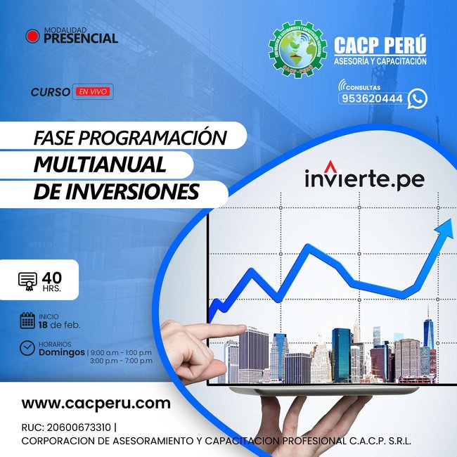 Fase Programación Multianual De Inversiones 2024 - 1