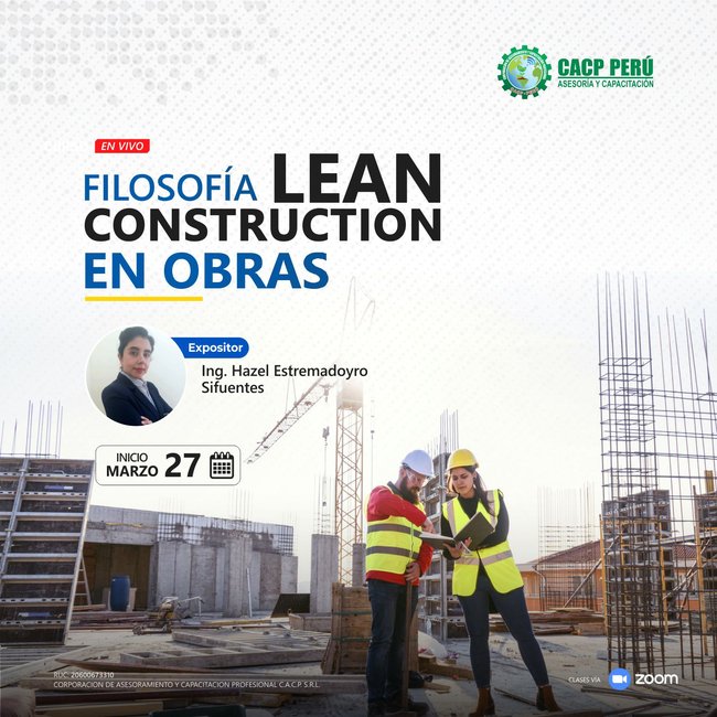 Filosofía Lean Construction En Obras. 2021 - 5