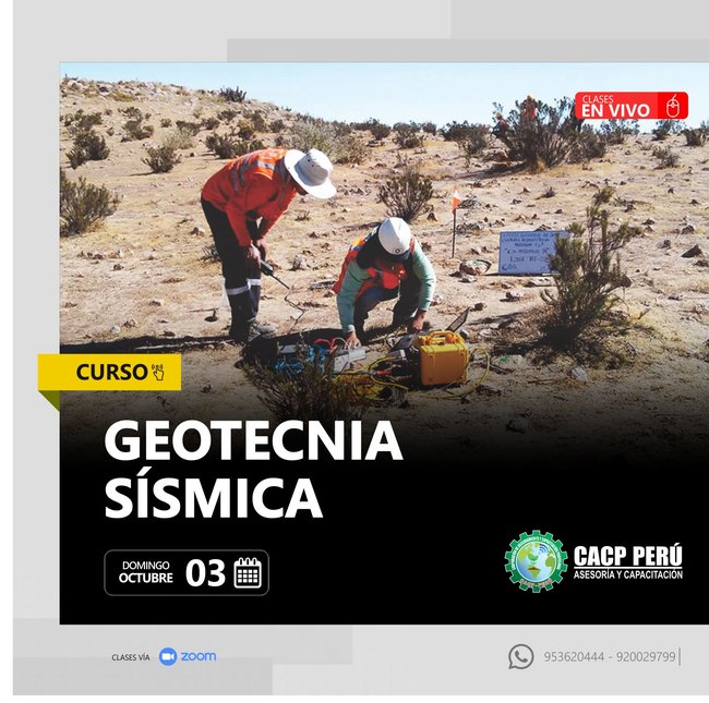 Geotecnia Sísmica. 2021 - 2