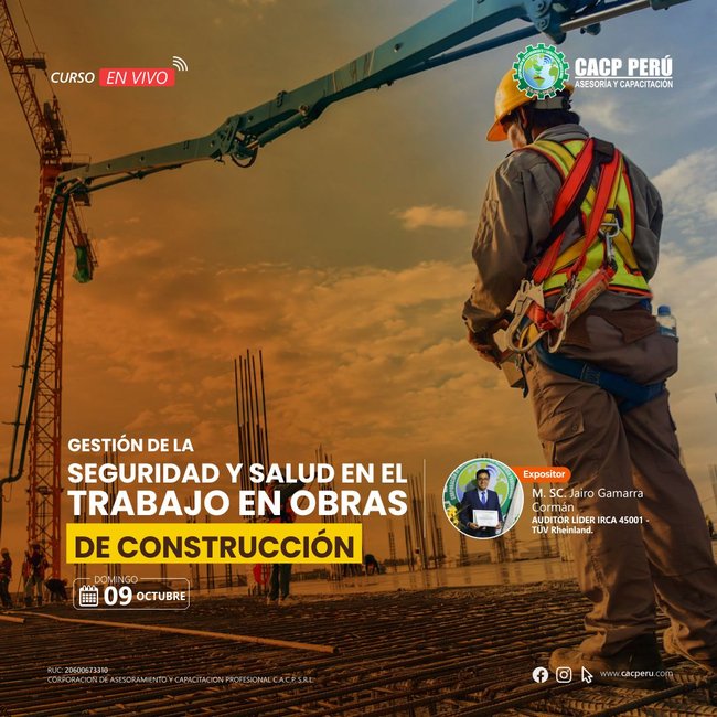 Gestión De La Seguridad Y Salud En El Trabajo En Obras De Construcción. 2022 - 1