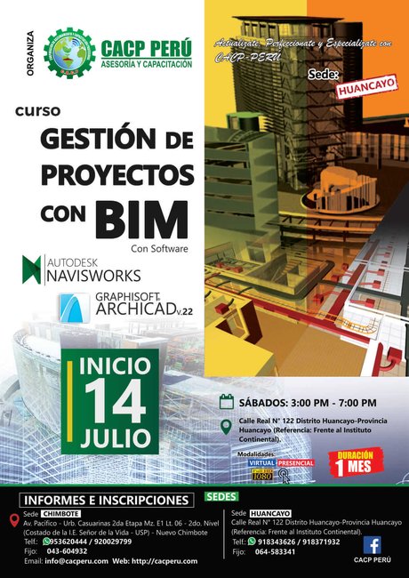 Gestión De Proyectos Con Bim. 2019 - 1 - Huancayo
