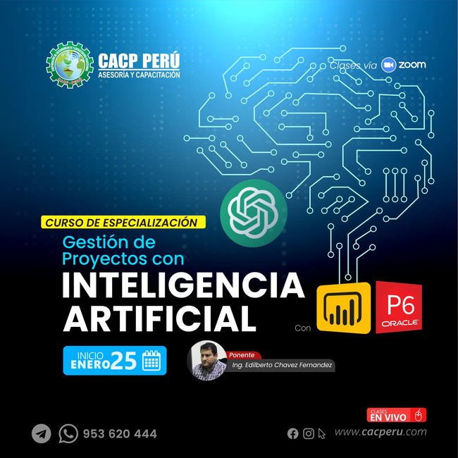 Gestión de proyectos con inteligencia artificial. 2026-1 O