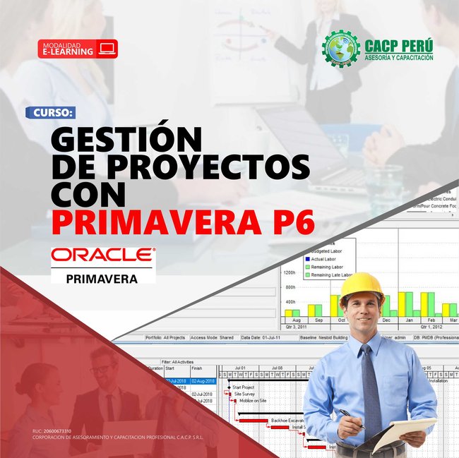 Gestión De Proyectos Con Primavera P6. 2022 - 1 - E-Learning