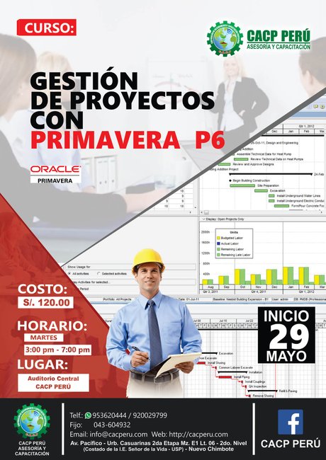 Gestión De Proyectos Con Primavera P6. 2018 - 1