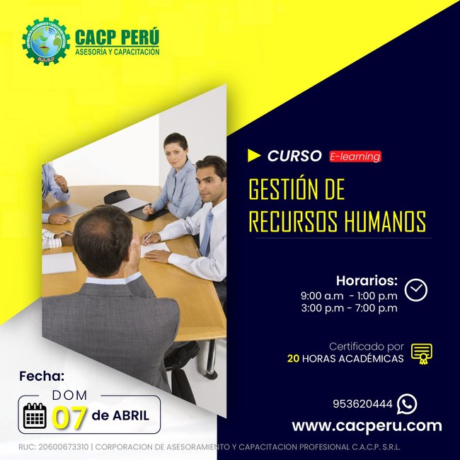 Gestión De Recursos Humanos 2023-2.2 E-Learning