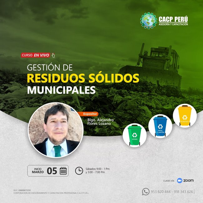 Gestión De Residuos Sólidos Municipales. 2022 - 1