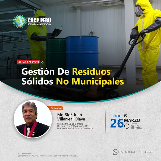 Gestión De Residuos Sólidos No Municipales. 2022 - 1
