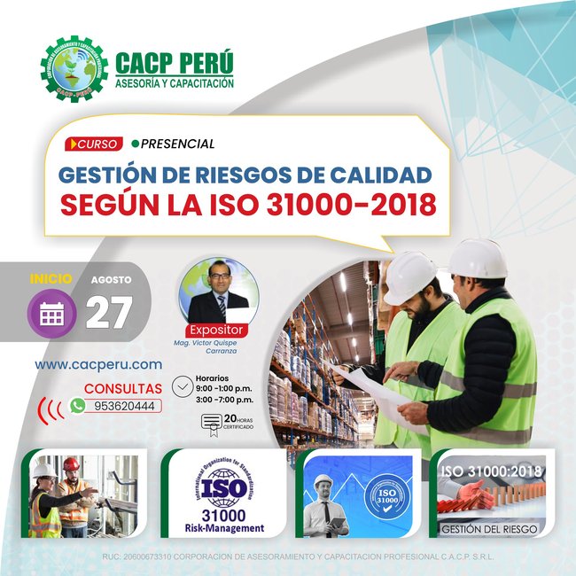 Gestion De Riesgos De Calidad Segun La Iso 31000:2018 2023 - 1