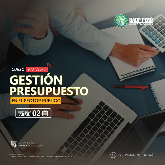 Gestión Del Presupuesto En El Sector Público 2023 - 1