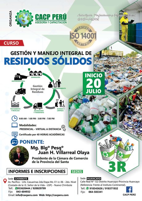 Gestión Y Manejo Integral De Residuos Sólidos. 2019 - 1