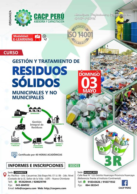 Gestión Y Tratamiento De Residuos Sólidos Municipales Y No Municipales. 2020 - 1