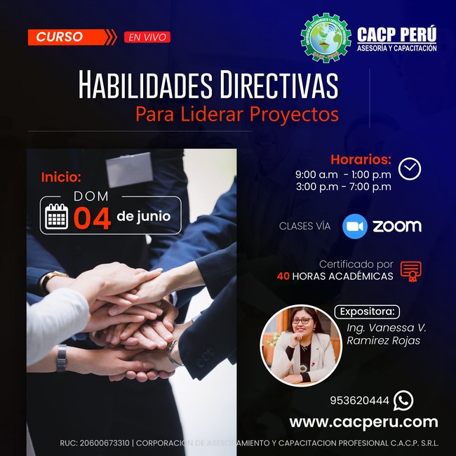 Habilidades Directivas Para Liderar Proyectos 2023 - 1