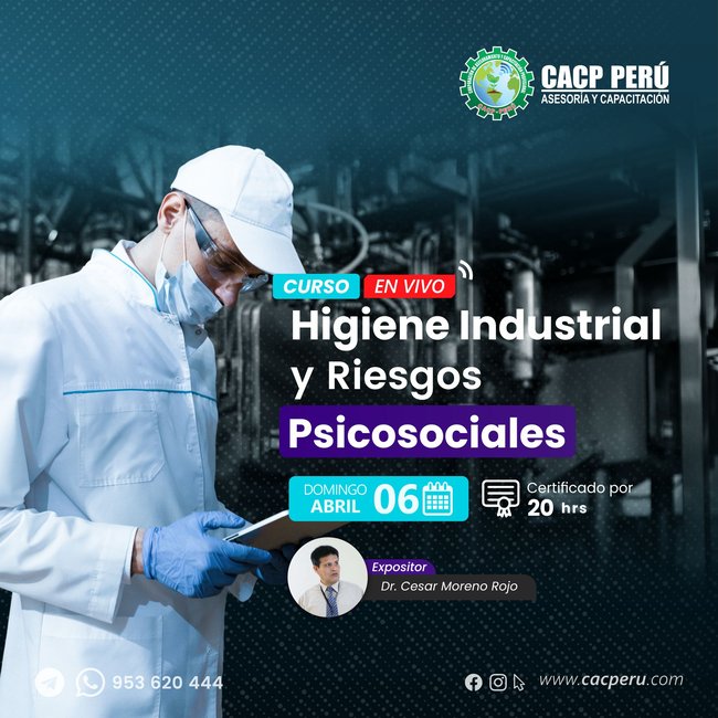 Higiene Industrial Y Riesgos Psicosociales. 2024 - 2
