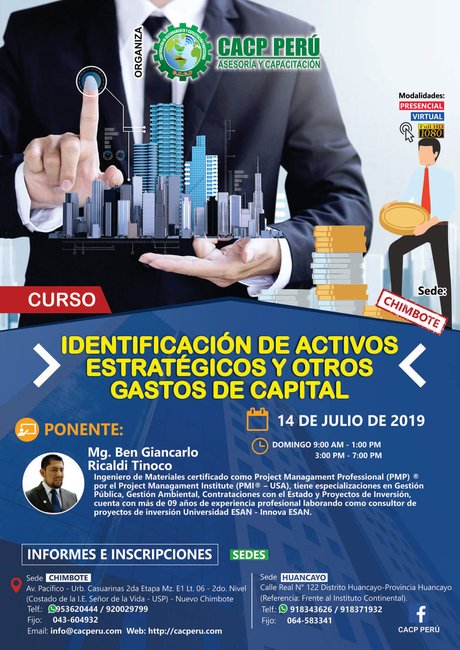 Identificación De Activos Estratégicos Y Otros Gastos De Capital. 2019 - 1