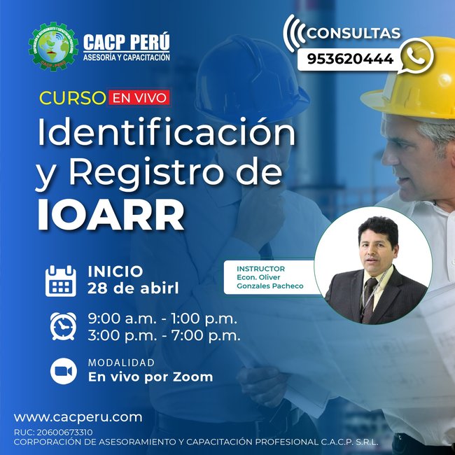 Identificación Y Registro De Ioarr 2024 - 1