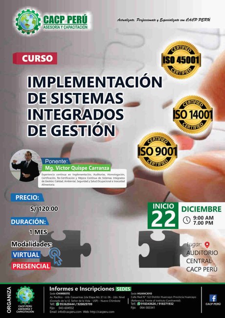 Implementación De Sistemas Integrados De Gestión. 2018 - 2