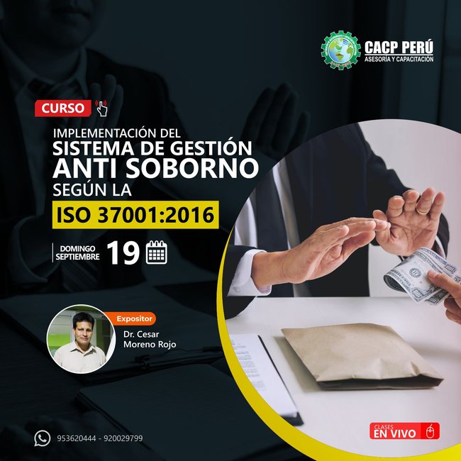 Implementación Del Sistema De Gestión Anti Soborno Según La Iso 37001:2016. 2021 - 2