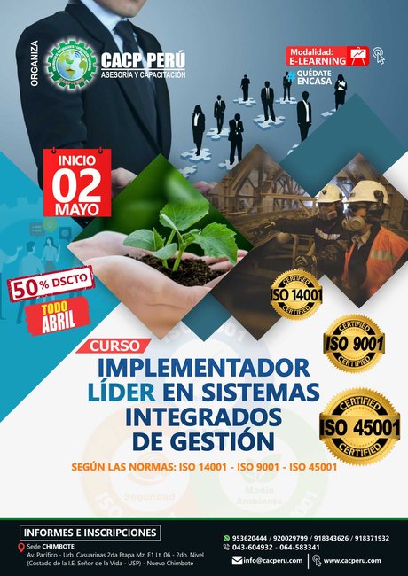 Implementador Líder En Sistemas Integrados De Gestión. 2020 - 1