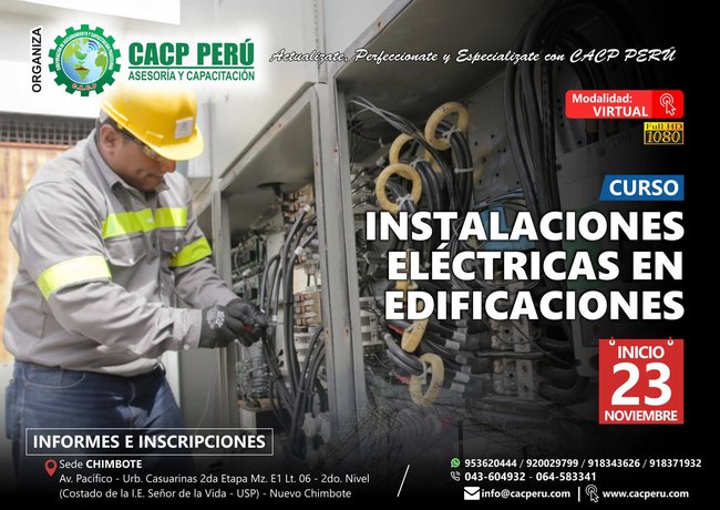 Instalaciones Eléctricas En Edificaciones. 2019 - 2
