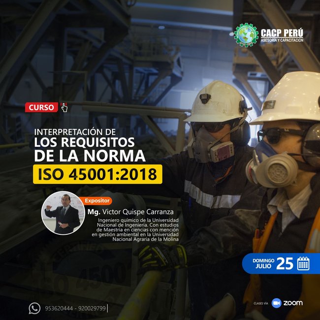Interpretación De Los Requisitos De La Norma Iso 45001:2018. 2021 - 2