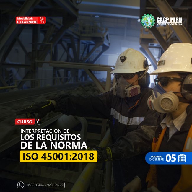 Interpretación De Los Requisitos De La Norma Iso 45001:2018. 2021 - 3 - E-Learning