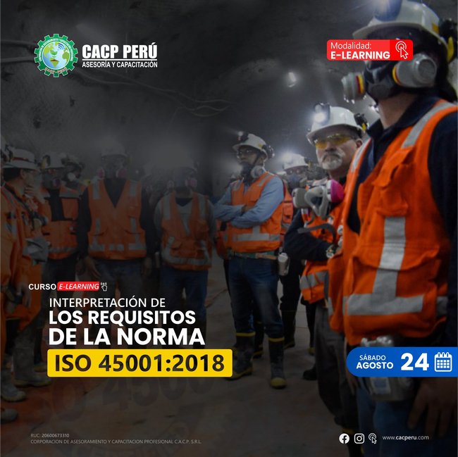 Interpretación De Los Requisitos De La Norma Iso 45001:2018 2024 - 2 E-Learning