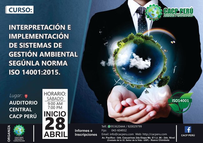 Interpretación E Implementación De Sistemas De Gestión Ambiental Según La Norma Iso 14001:2015 - 2018 I