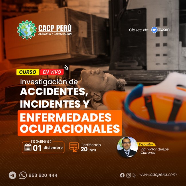Investigación De Accidentes, Incidentes Y Enfermedades Ocupacionales 2024 - 2
