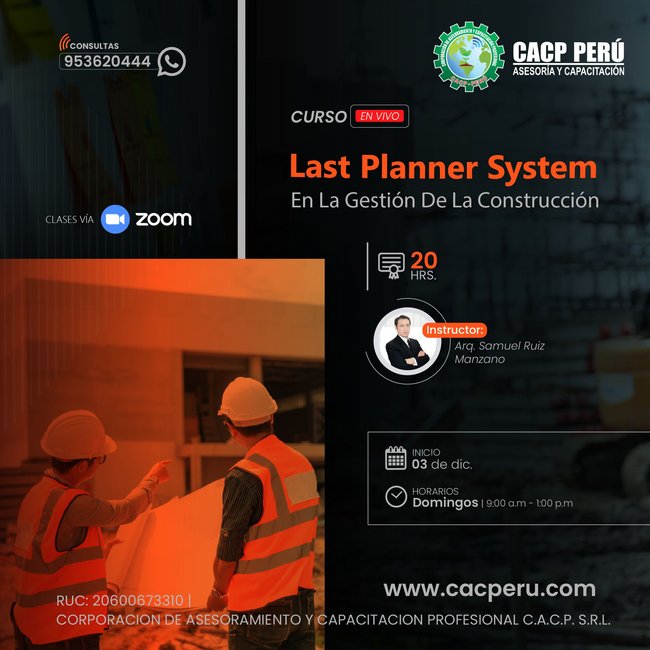 Last Planner System En La Gestión De La Construcción 2023 -2
