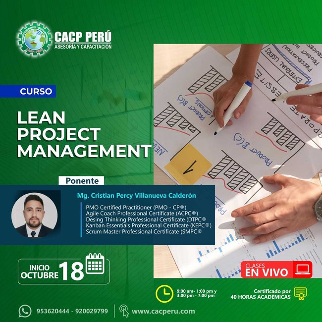 Lean Project Management. 2020 - 2