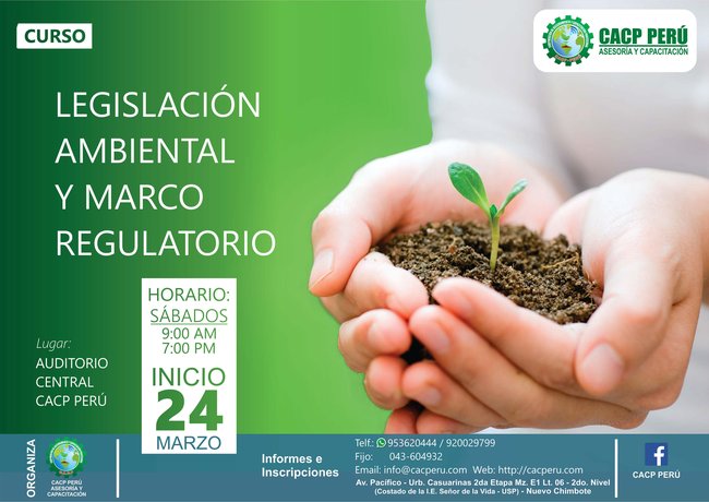Legislación Ambiental Y Marco Regulatorio - 2018 I