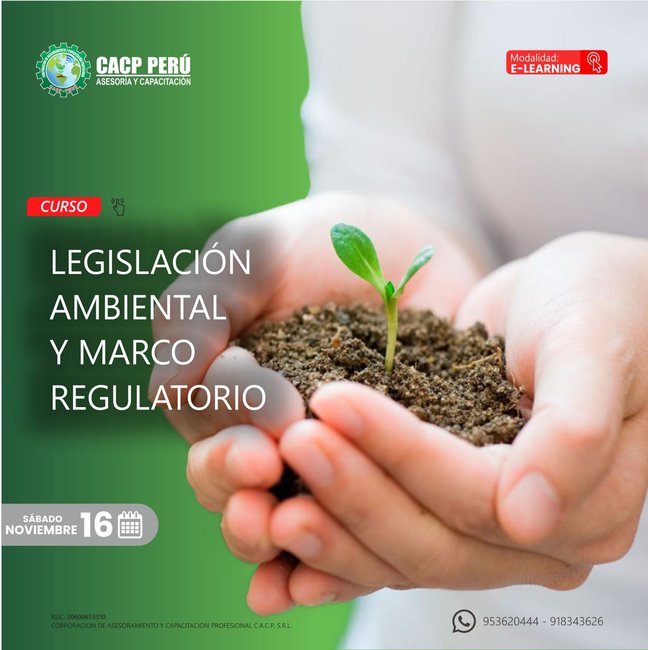 Legislación Ambiental Y Marco Regulatorio 2024 - 2 E-Learning