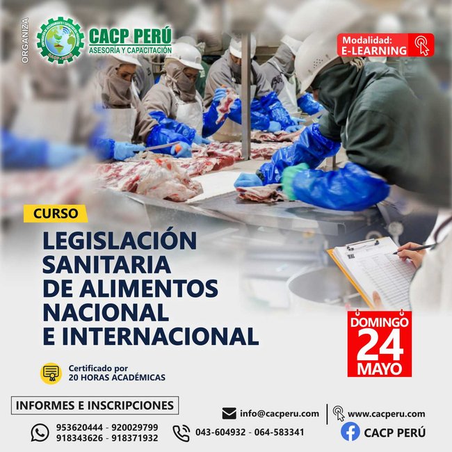 Legislación Sanitaria De Alimentos Nacional E Internacional. 2020 - 1