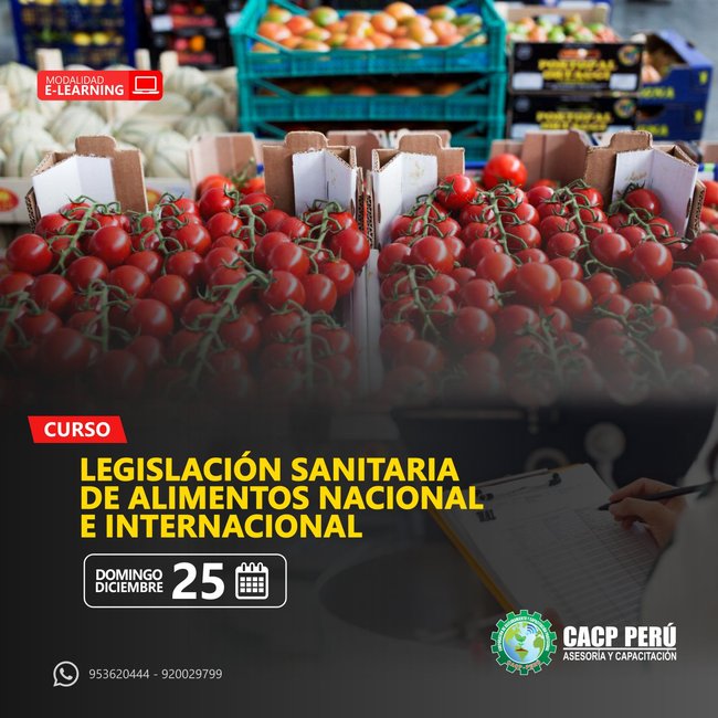 Legislación Sanitaria De Alimentos Nacional E Internacional. 2021 - 2- Virtual - 1