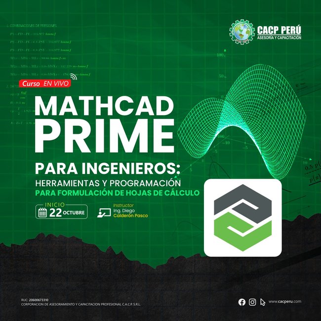 Mathcad Prime Para Ingenieros - Herramientas Y Programación Para Formulación De Hojas De Cálculo. 2022 - 2