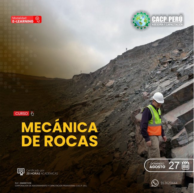 Mecánica De Rocas 2023 - 2 -E-Learning