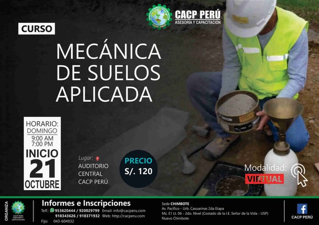 Mecánica De Suelos Aplicada. 2018 - 2