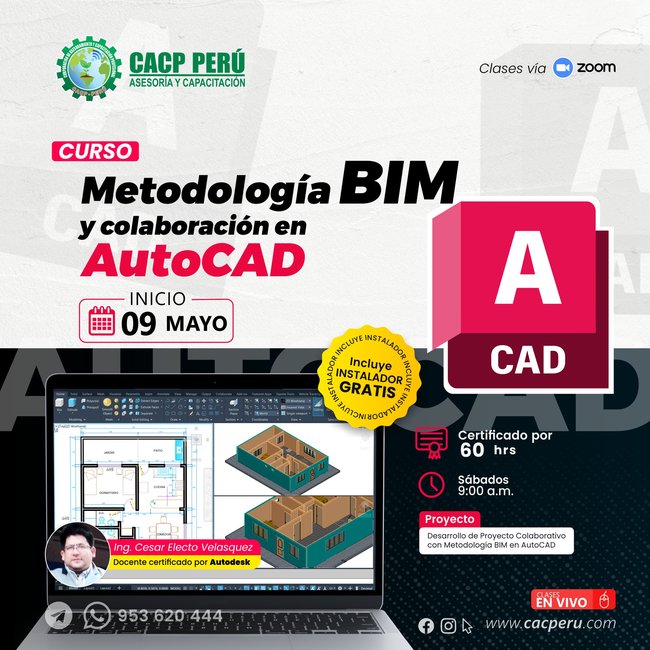 Metodología BIM y colaboración en AutoCAD. 2026-1 O