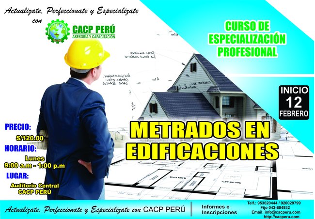 Metrados En Edificaciones 2018. 2018 - 1