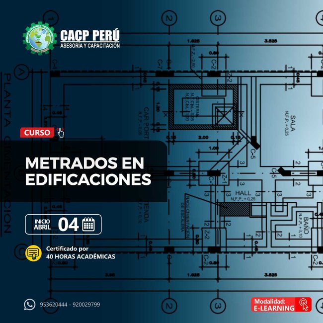 Metrados En Edificaciones. 2021 - 1 - Virtual - 1