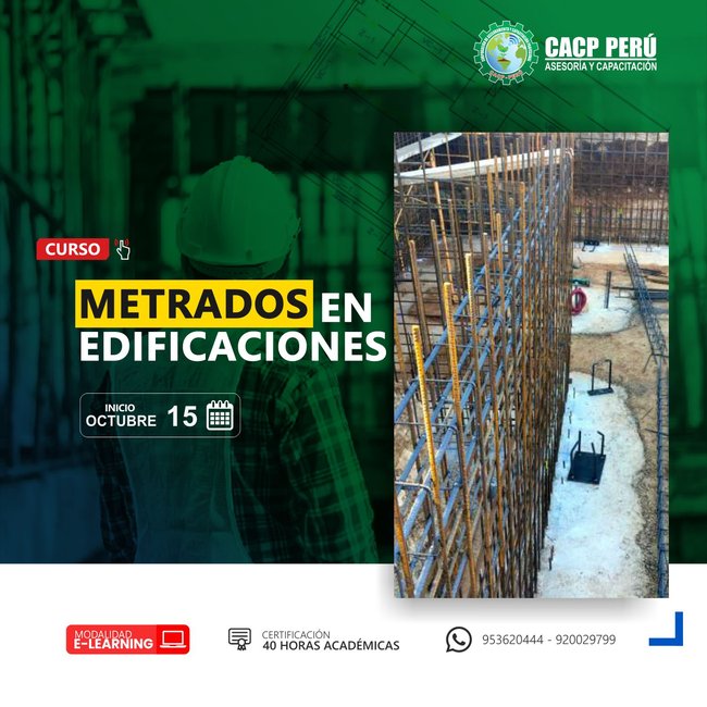 Metrados En Edificaciones 2023 - 2 E-Learning